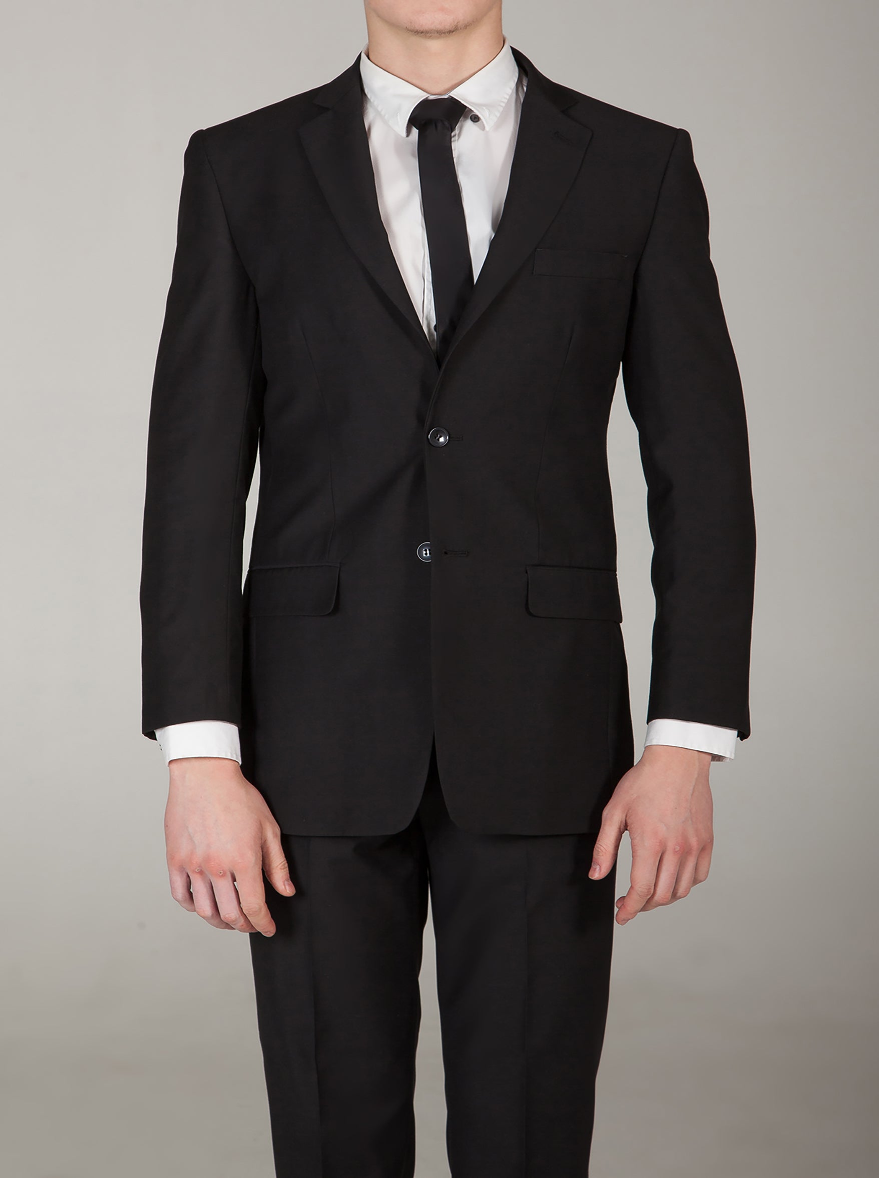 Empire Jet Black Suit - Babani Empire Jet Black Suit - Babani