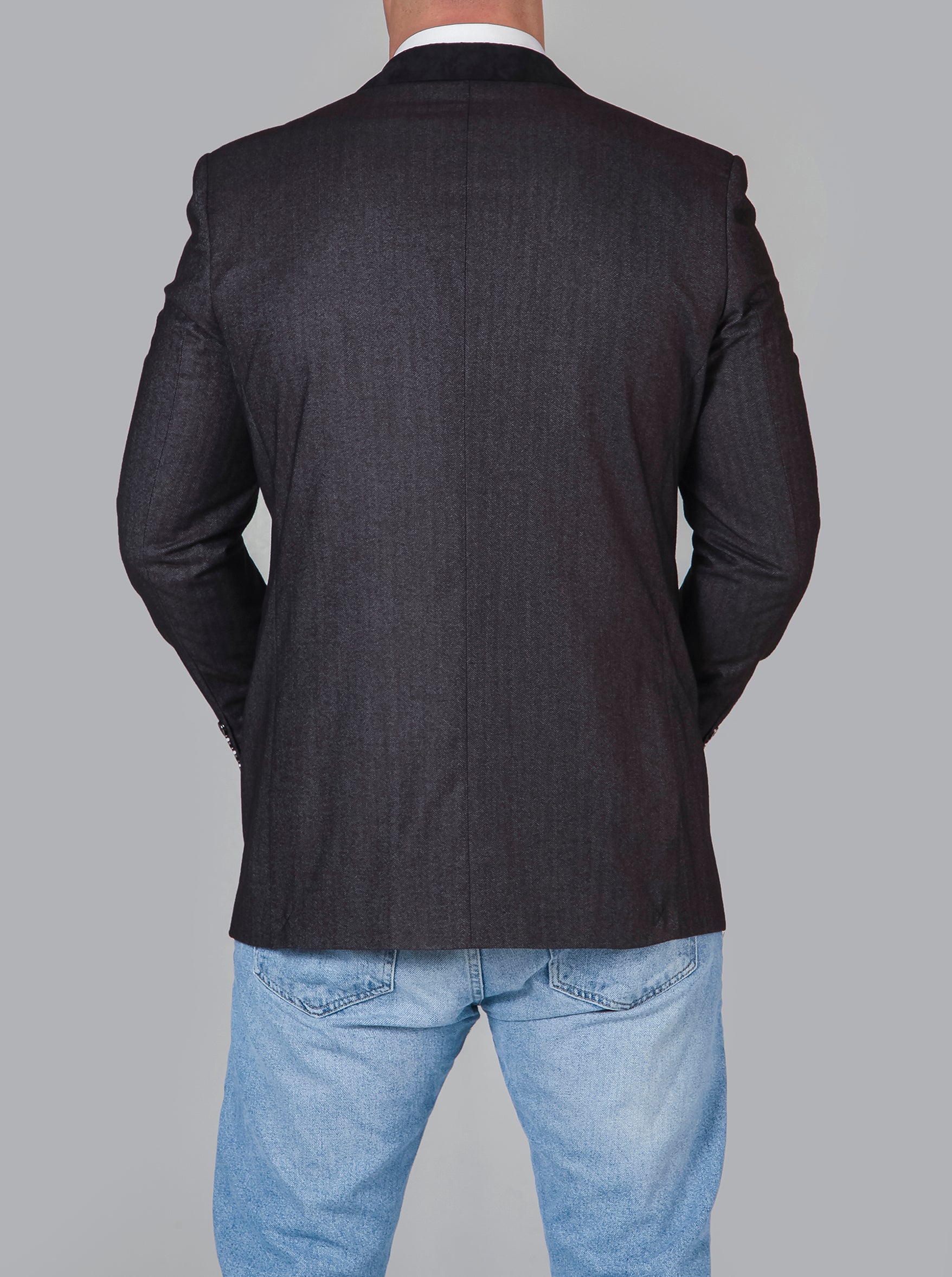 Pewter blazer sales