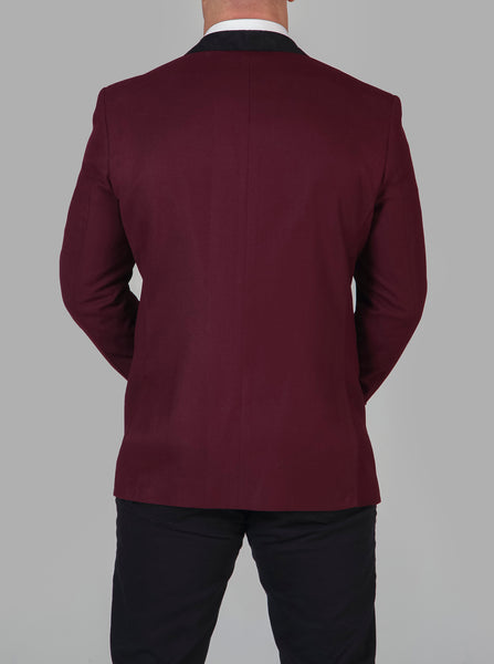 High Line Garnet Maroon Blazer