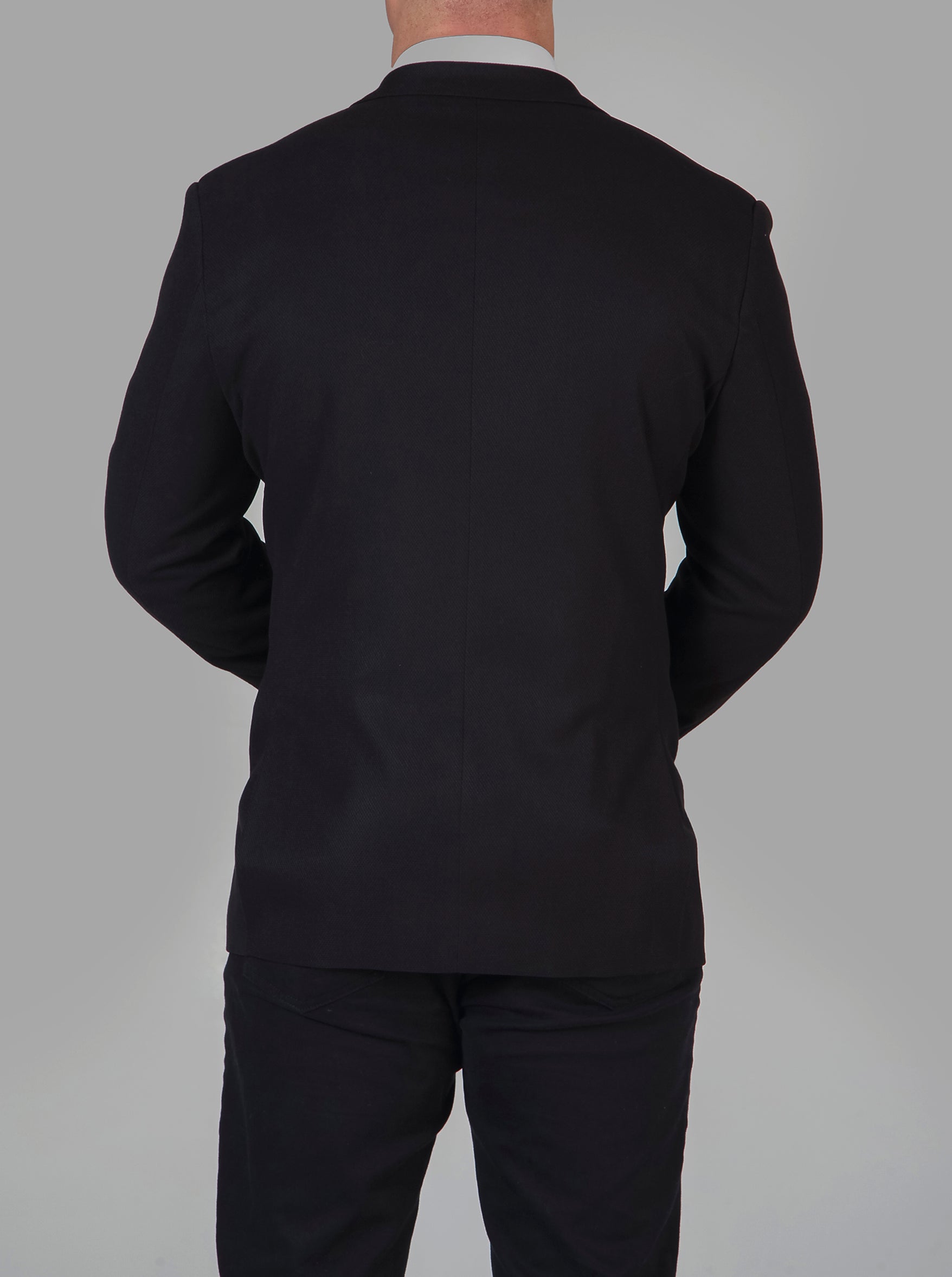 Intrepid Ebony Black Blazer