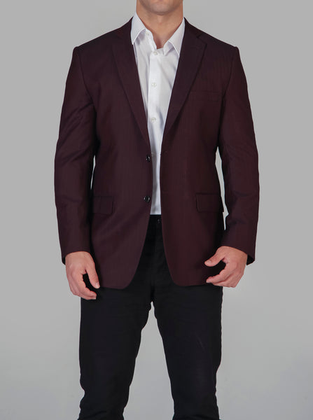 Rockafella Rosewood Maroon Blazer