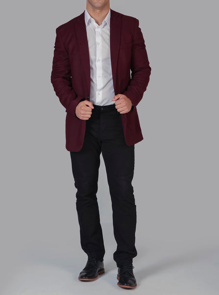 Intrepid Deep Crimson Blazer